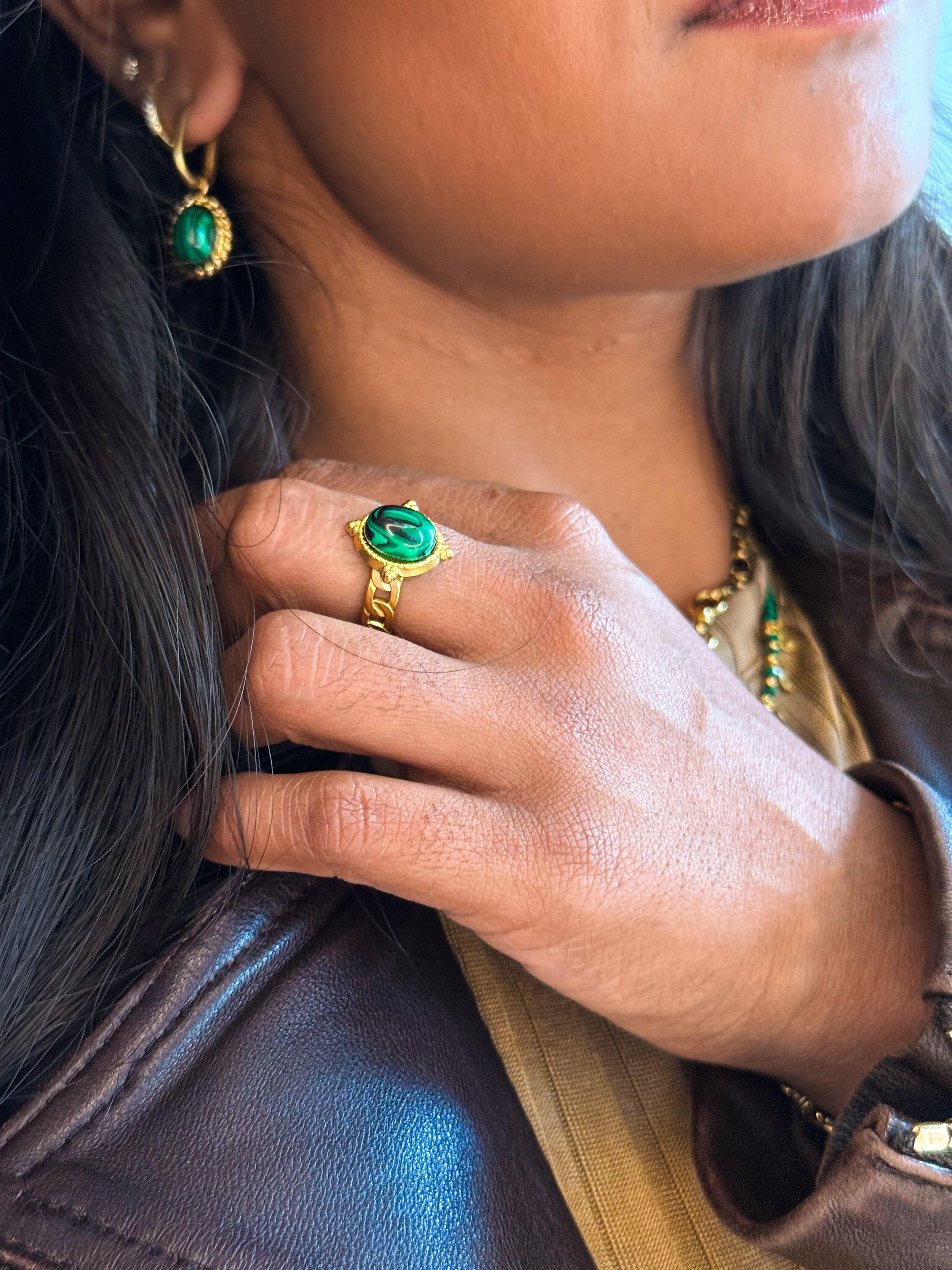 Emerald Classic Ring