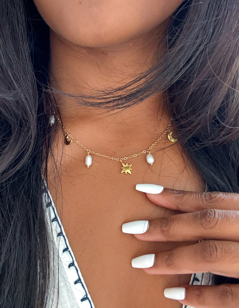 Pearl Sky Ketting